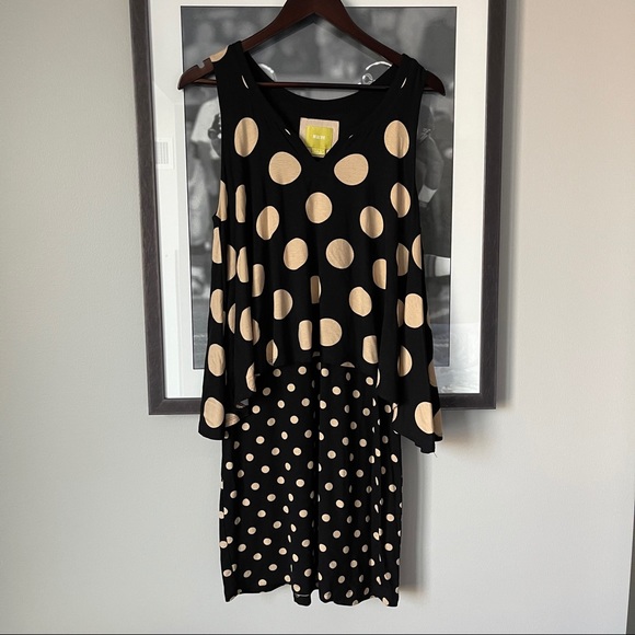 NWOT Anthropologie Maeve Layered Davina Dress Med - Picture 3 of 12